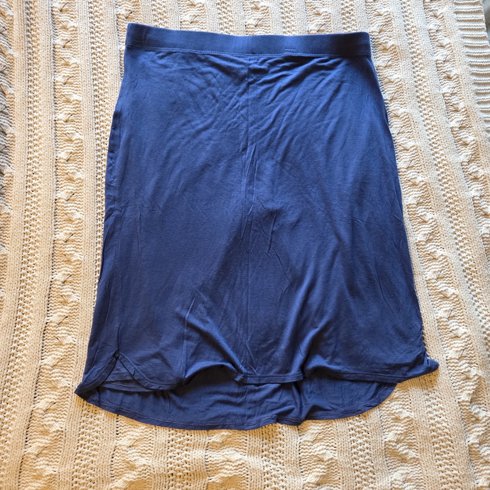 Chic Navy Pencil Skirt